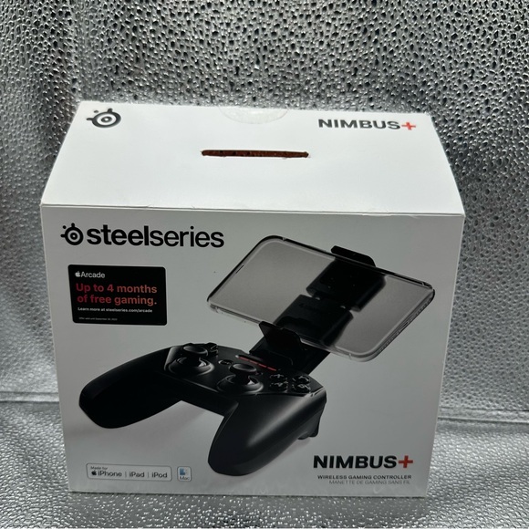 SteelSeries Nimbus Plus Wireless Gaming‎ Controller GC-00007 - for Apple/iPhone - Picture 1 of 16